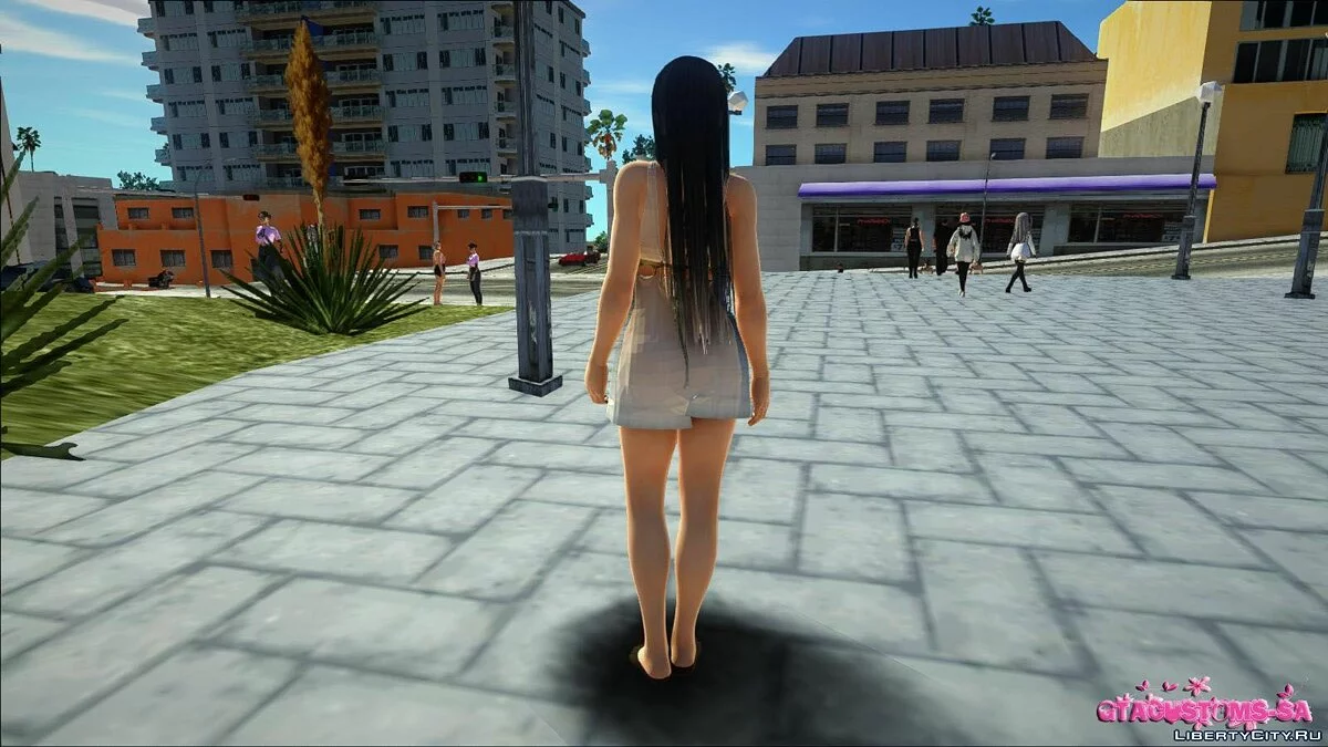 Момиджи в дизайнерской одежде / GTA San Andreas