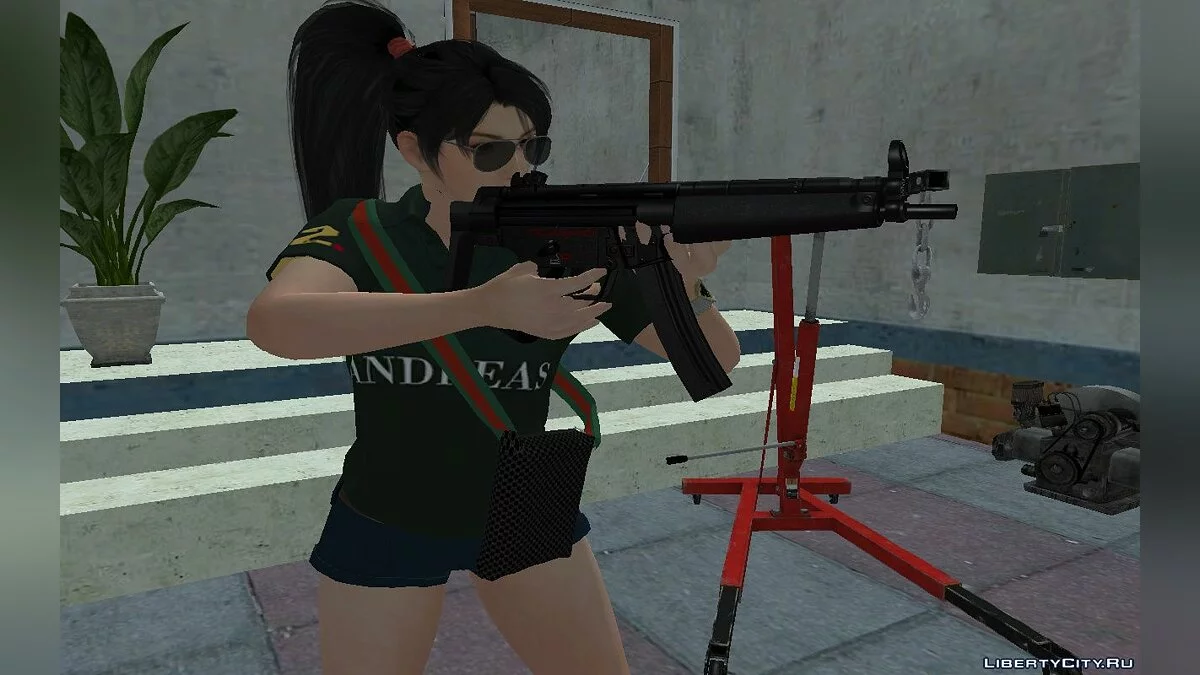 Момиджи в повседневной стильной одежде  / GTA San Andreas