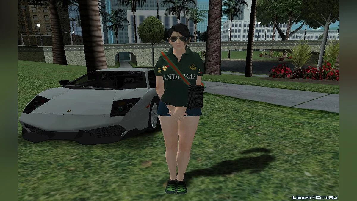 Момиджи в повседневной стильной одежде  / GTA San Andreas