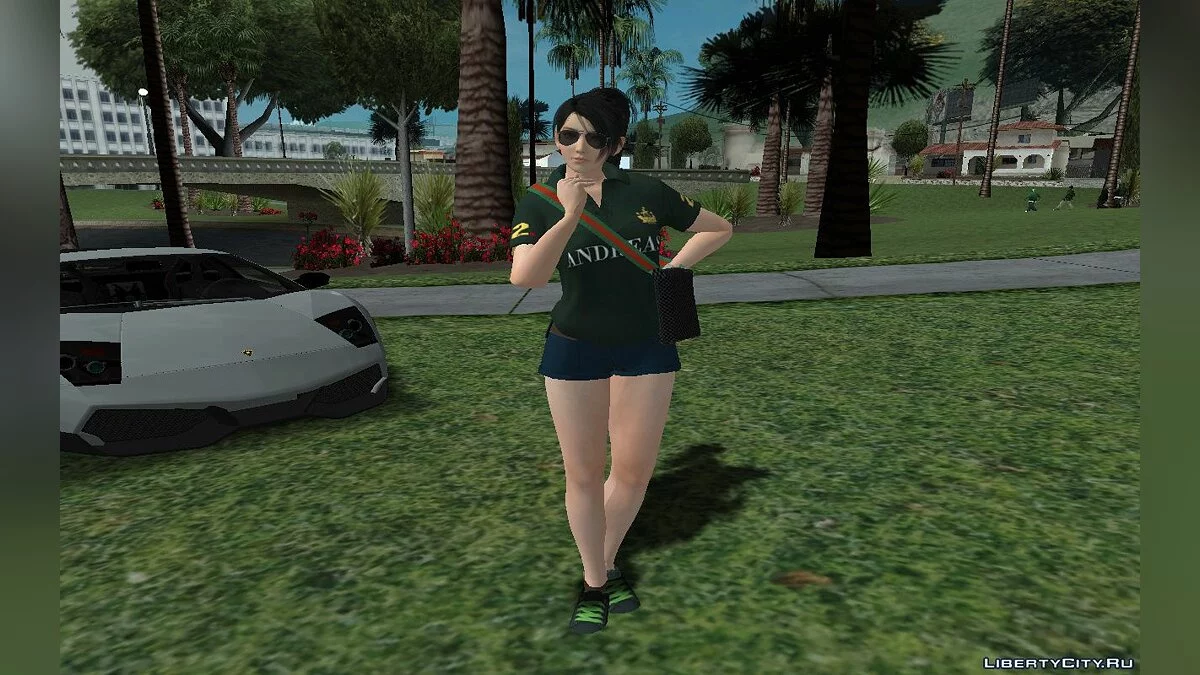 Момиджи в повседневной стильной одежде  / GTA San Andreas