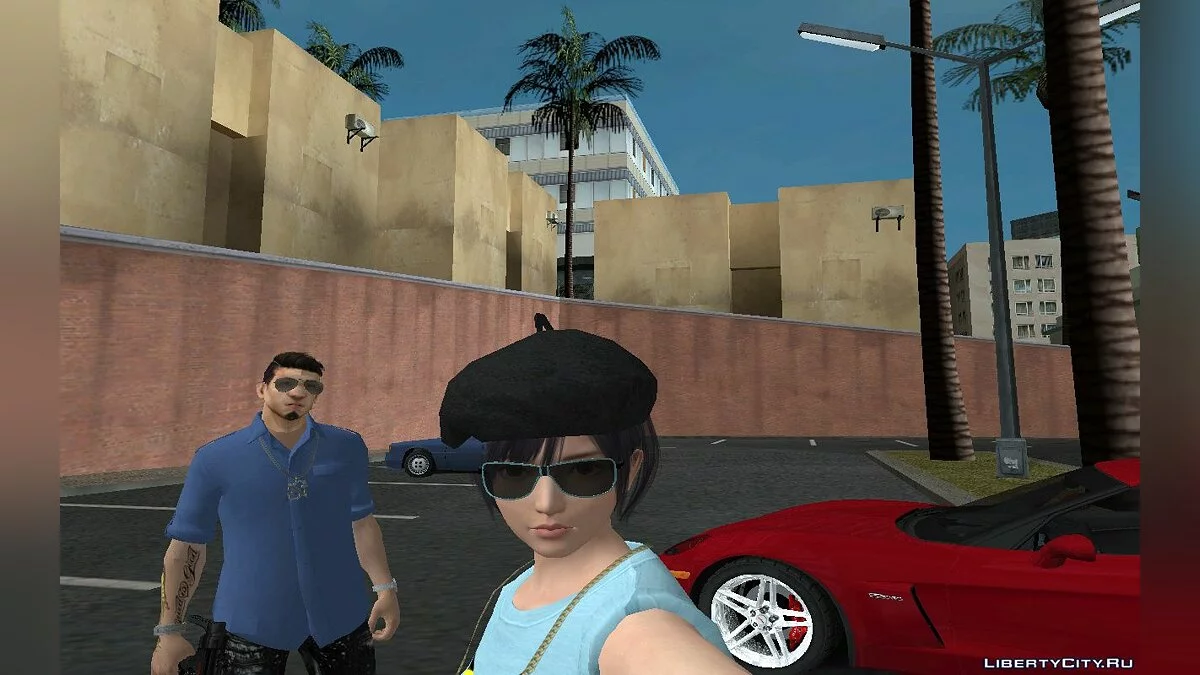 Нагиса в повседневной стильной одежде  / GTA San Andreas