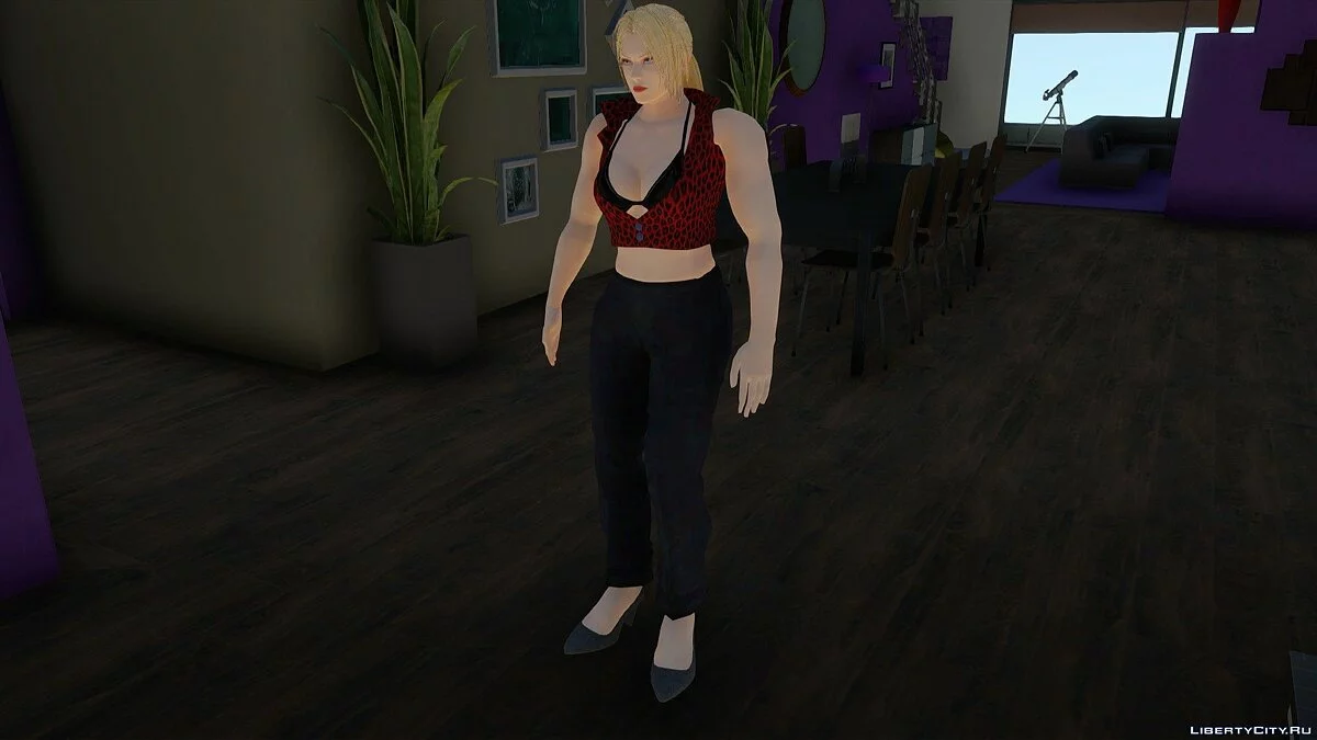 Нина Уильямс из Tekken 3 / GTA San Andreas