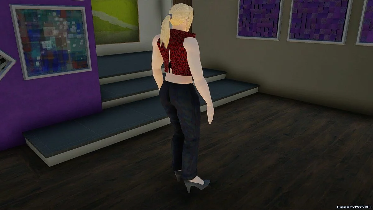Нина Уильямс из Tekken 3 / GTA San Andreas