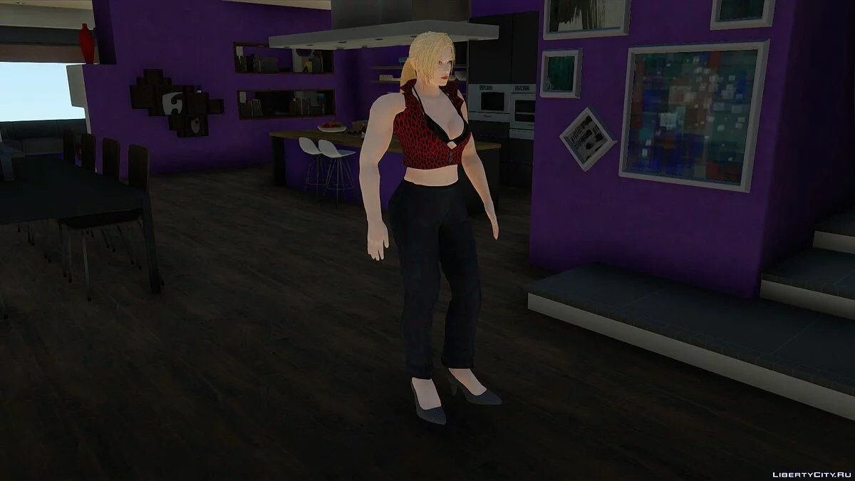 Нина Уильямс из Tekken 3 / GTA San Andreas