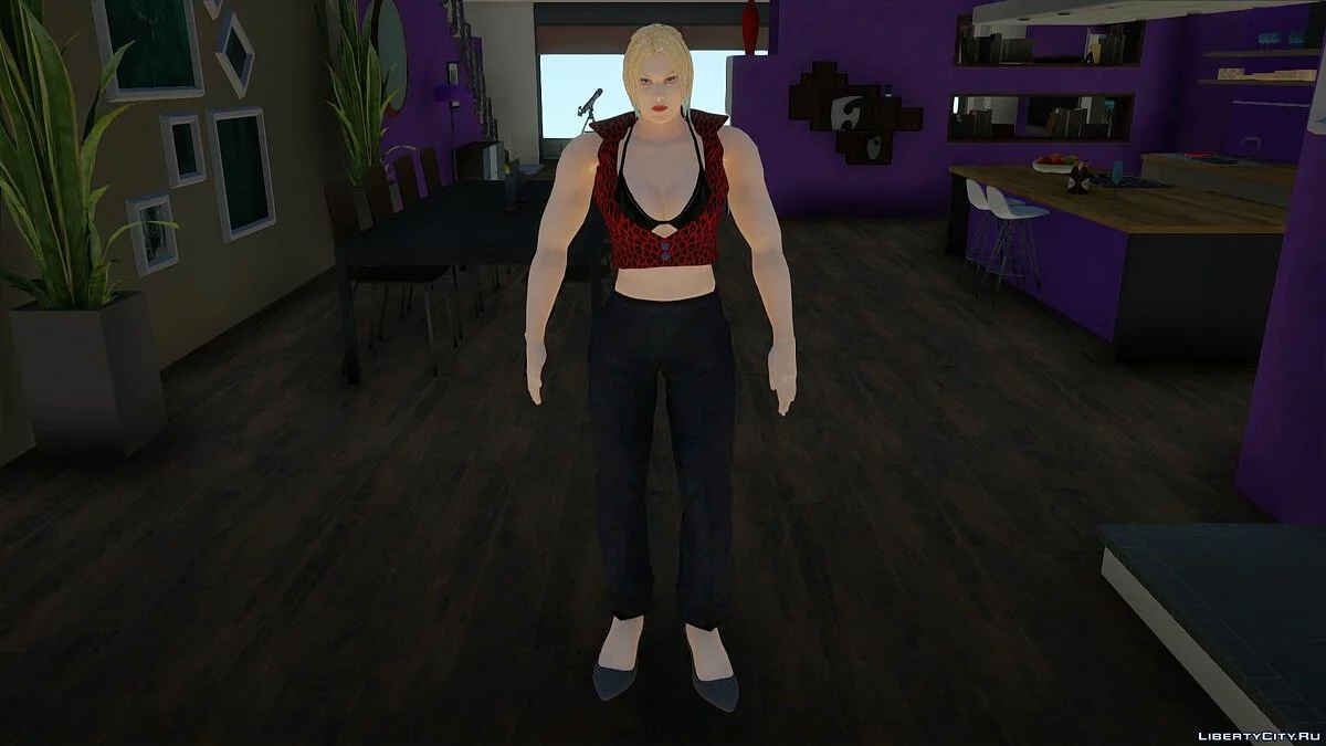 Нина Уильямс из Tekken 3 / GTA San Andreas