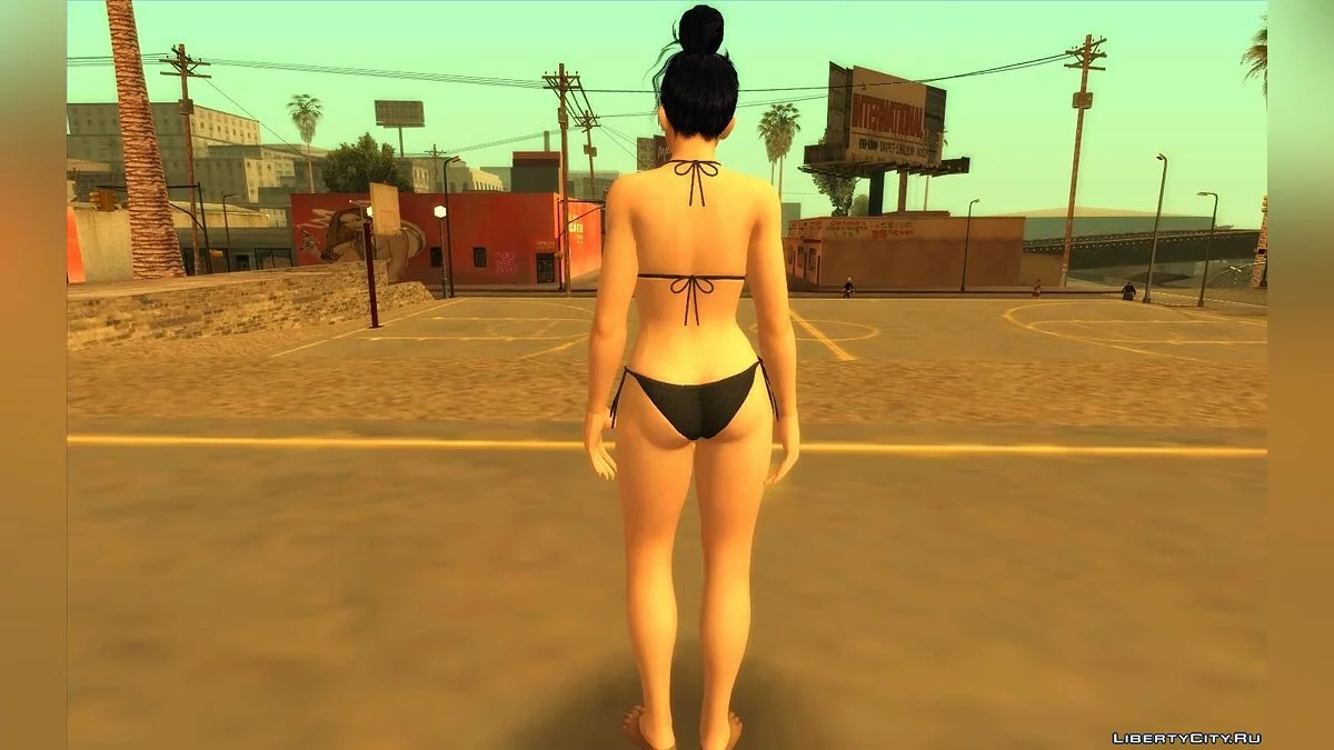 Ниотенгу в бикини / GTA San Andreas