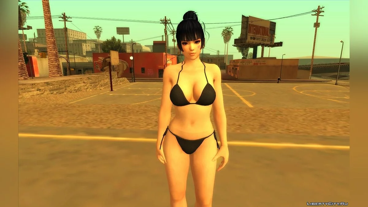 Ниотенгу в бикини / GTA San Andreas