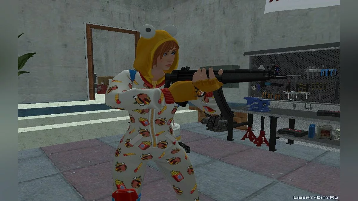 Ночной Дожор (Onesie) из Фортнайт / GTA San Andreas