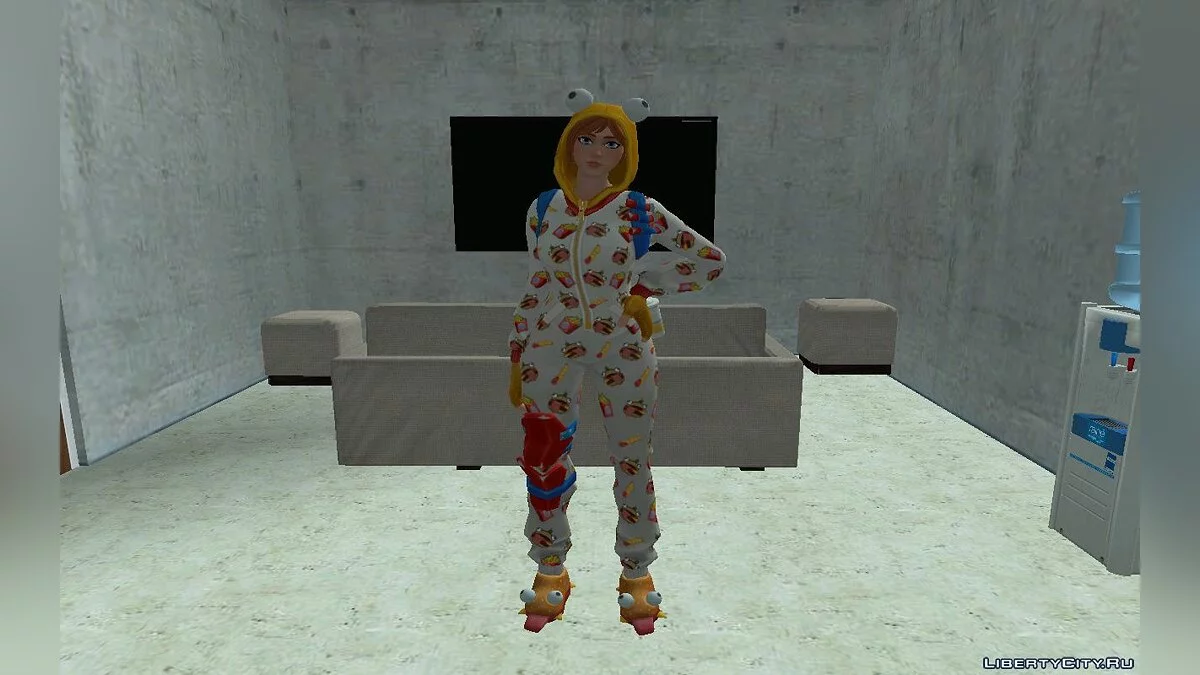 Ночной Дожор (Onesie) из Фортнайт / GTA San Andreas