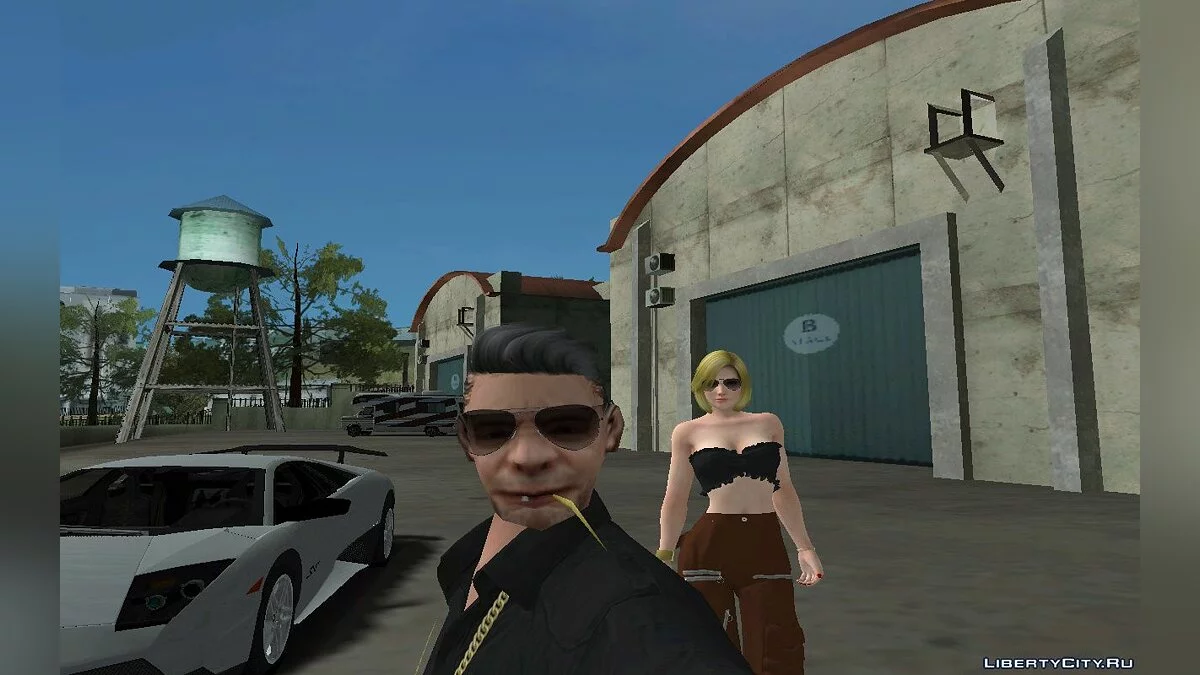 Новый Cwmohb1 в повседневной одежде с новыми волосами V10 / GTA San Andreas