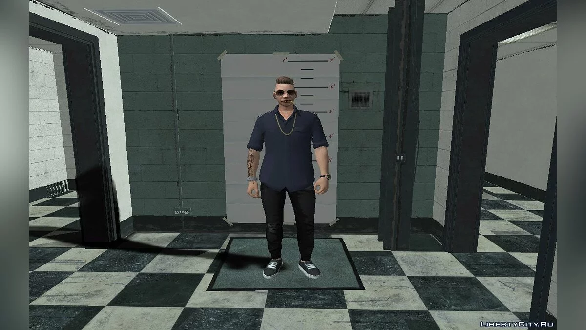 Новый  Cwmyhb1 в повседневной одежде и с новыми волосами V10 / GTA San Andreas