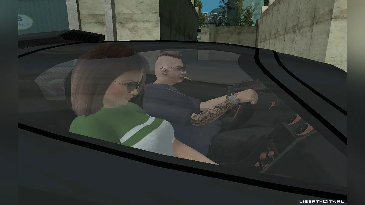 Новый  Cwmyhb1 в повседневной одежде и с новыми волосами V10 / GTA San Andreas