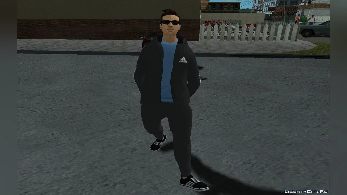 Новый Клод Спид в повседневной одежде V3 / GTA San Andreas