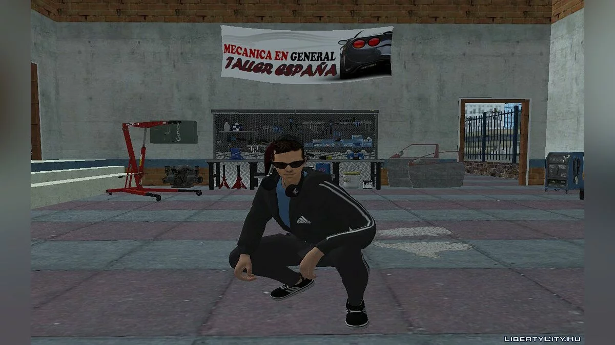 Новый Клод Спид в повседневной одежде V3 / GTA San Andreas