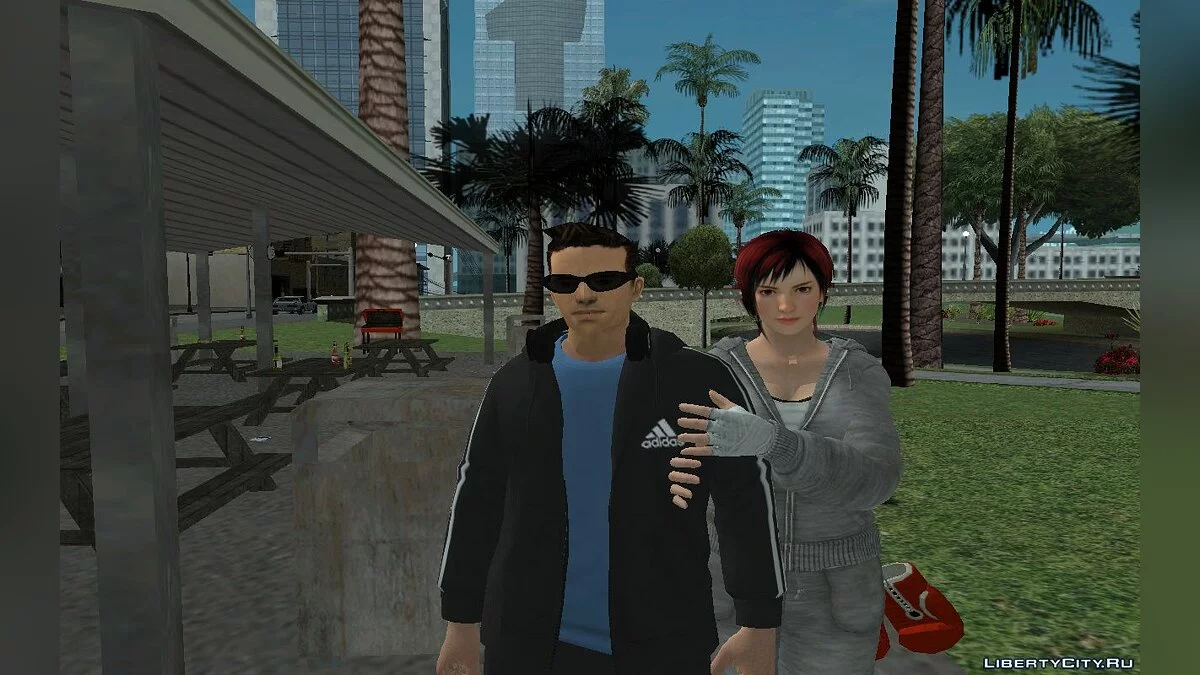 Новый Клод Спид в повседневной одежде V3 / GTA San Andreas