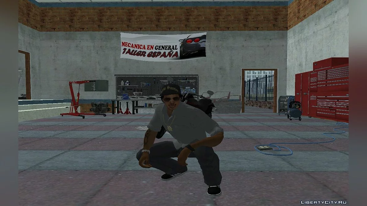 Новый скин Райдера в повседневной одежде V4 / GTA San Andreas