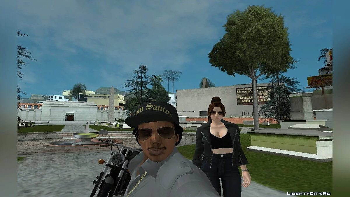 Новый скин Райдера в повседневной одежде V4 / GTA San Andreas