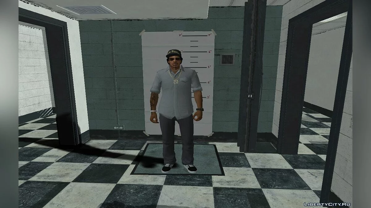 Новый скин Райдера в повседневной одежде V4 / GTA San Andreas