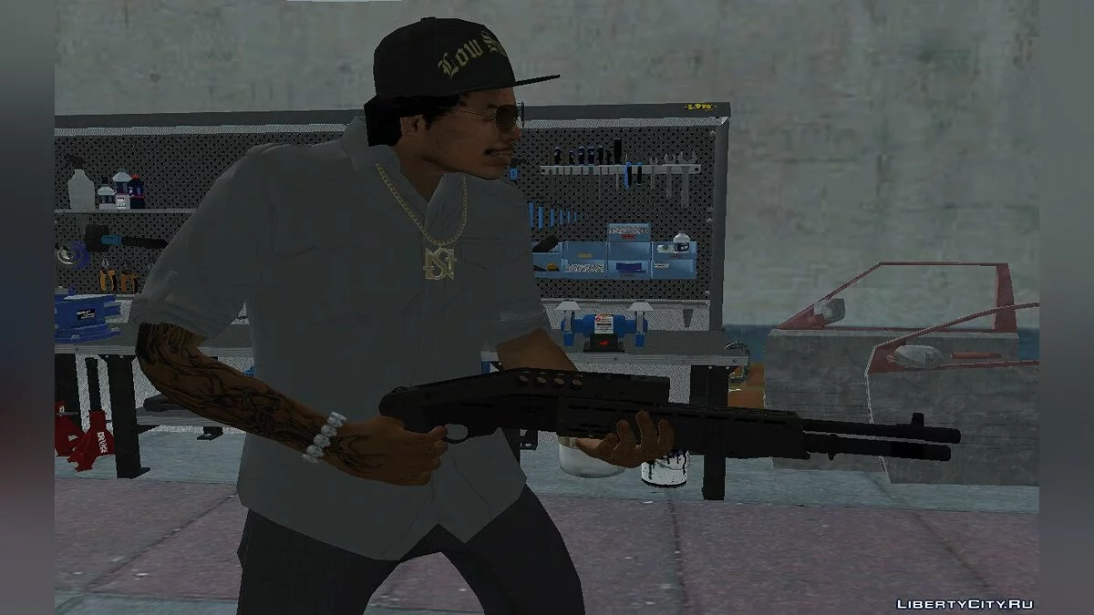 Новый скин Райдера в повседневной одежде V4 / GTA San Andreas