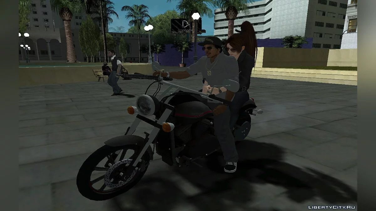 Новый скин Райдера в повседневной одежде V4 / GTA San Andreas