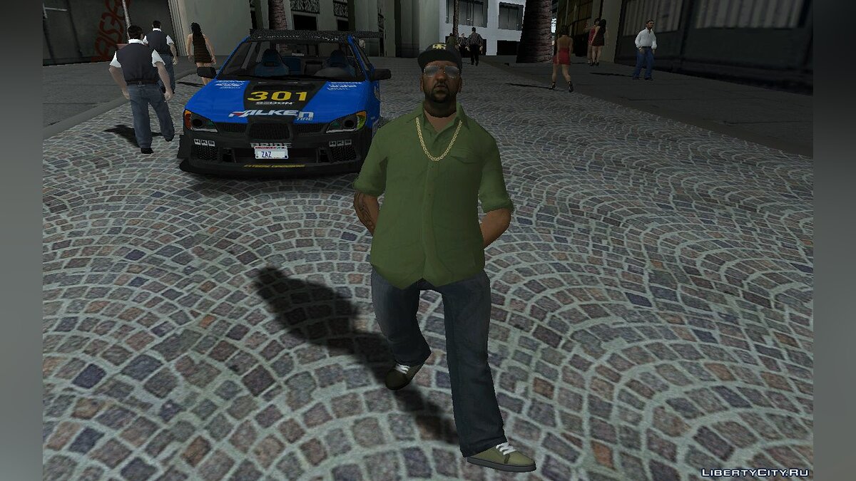 Скачать Новый скин Свита в повседневной одежде v10 для GTA San Andreas