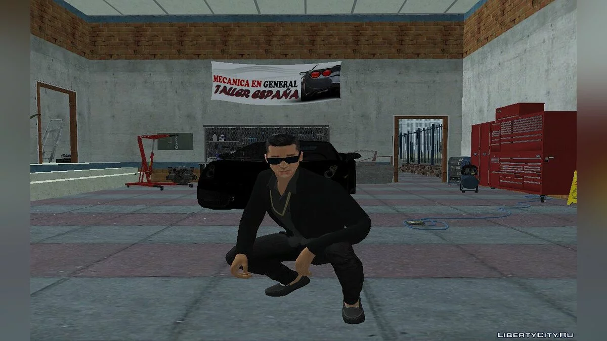 Новый скин Вузи в повседневной одежде v4 / GTA San Andreas