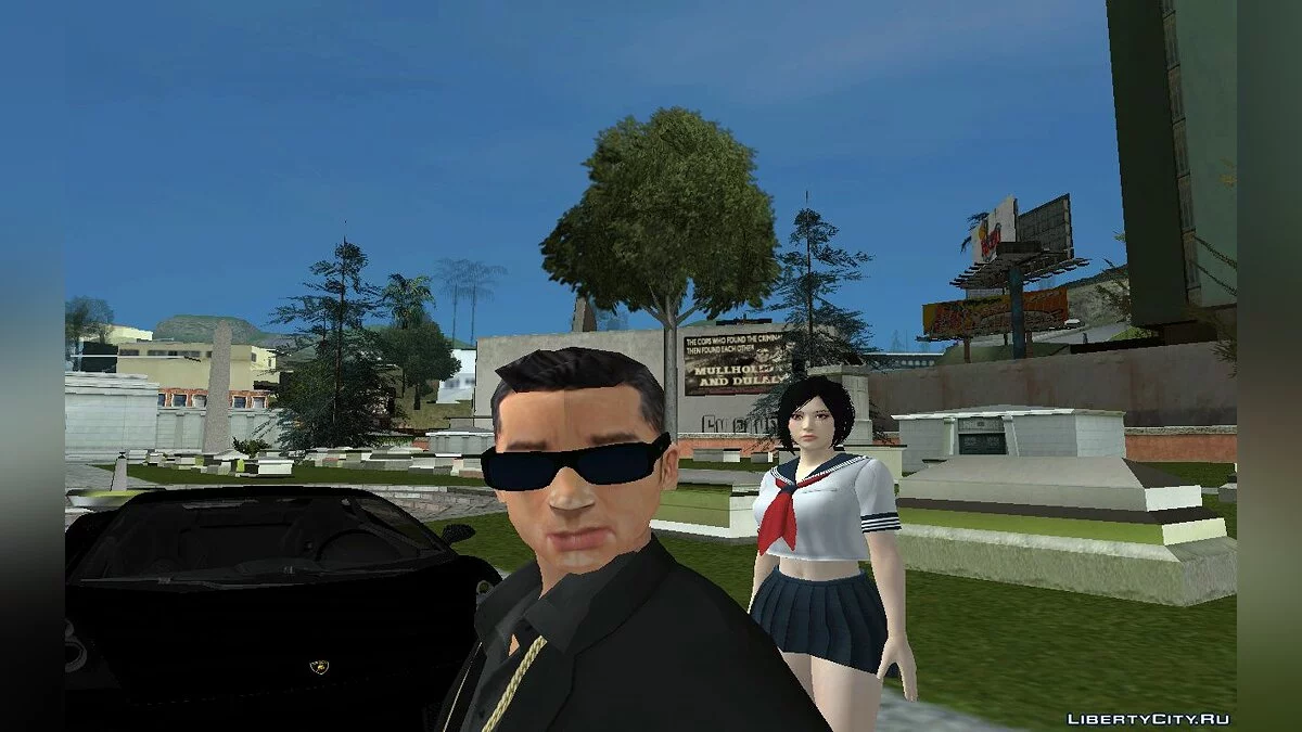Новый скин Вузи в повседневной одежде v4 / GTA San Andreas