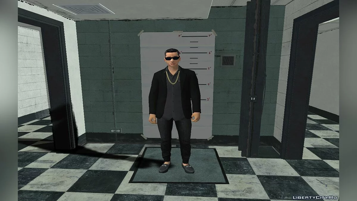 Новый скин Вузи в повседневной одежде v4 / GTA San Andreas