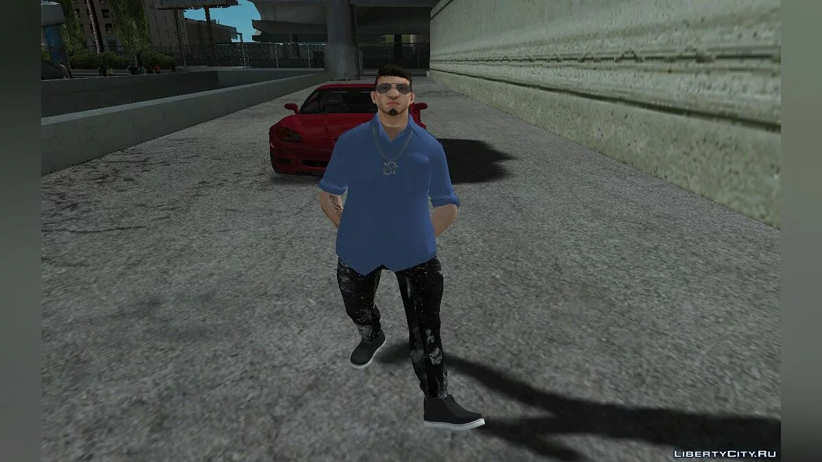 Новый Wmybmx в повседневной одежде с новым цветом волос v1  / GTA San Andreas