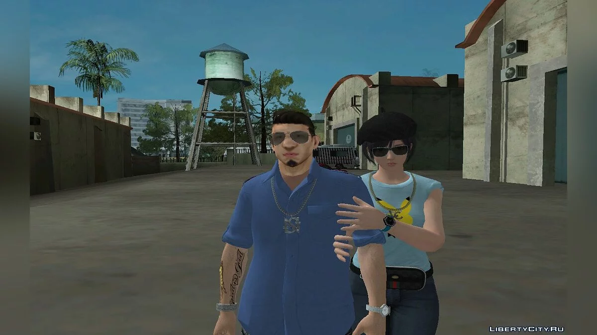 Новый Wmybmx в повседневной одежде с новым цветом волос v1  / GTA San Andreas