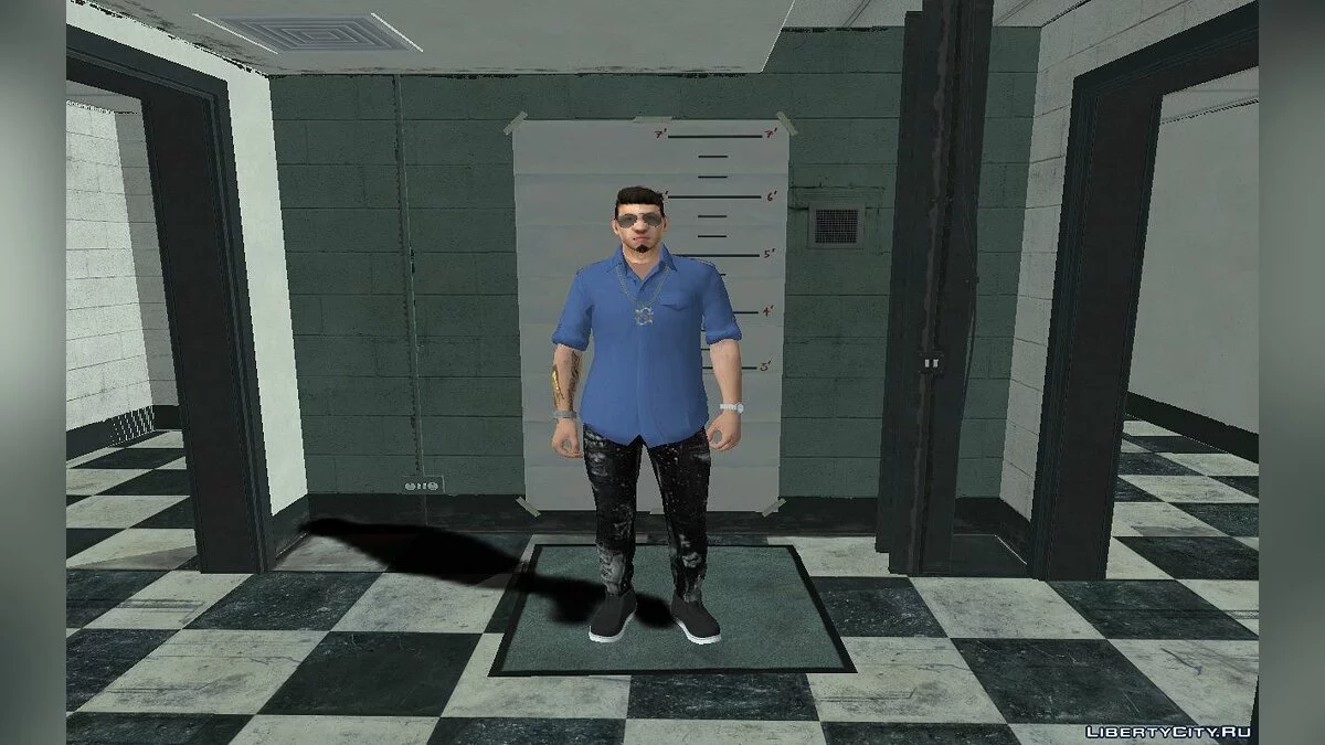 Новый Wmybmx в повседневной одежде с новым цветом волос v1  / GTA San Andreas
