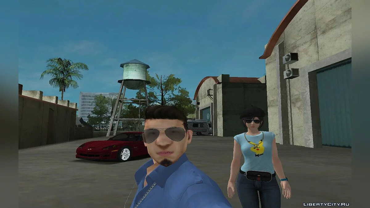 Новый Wmybmx в повседневной одежде с новым цветом волос v1  / GTA San Andreas