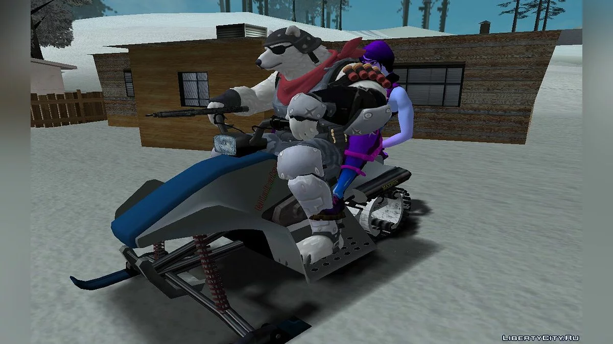 Полярный Патруль из Фортнайт / GTA San Andreas
