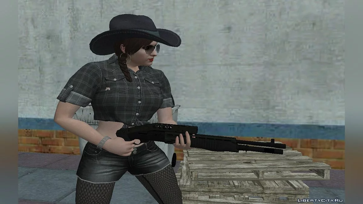 Рандомный скин из GTA Online - Деревенская одежда / GTA San Andreas