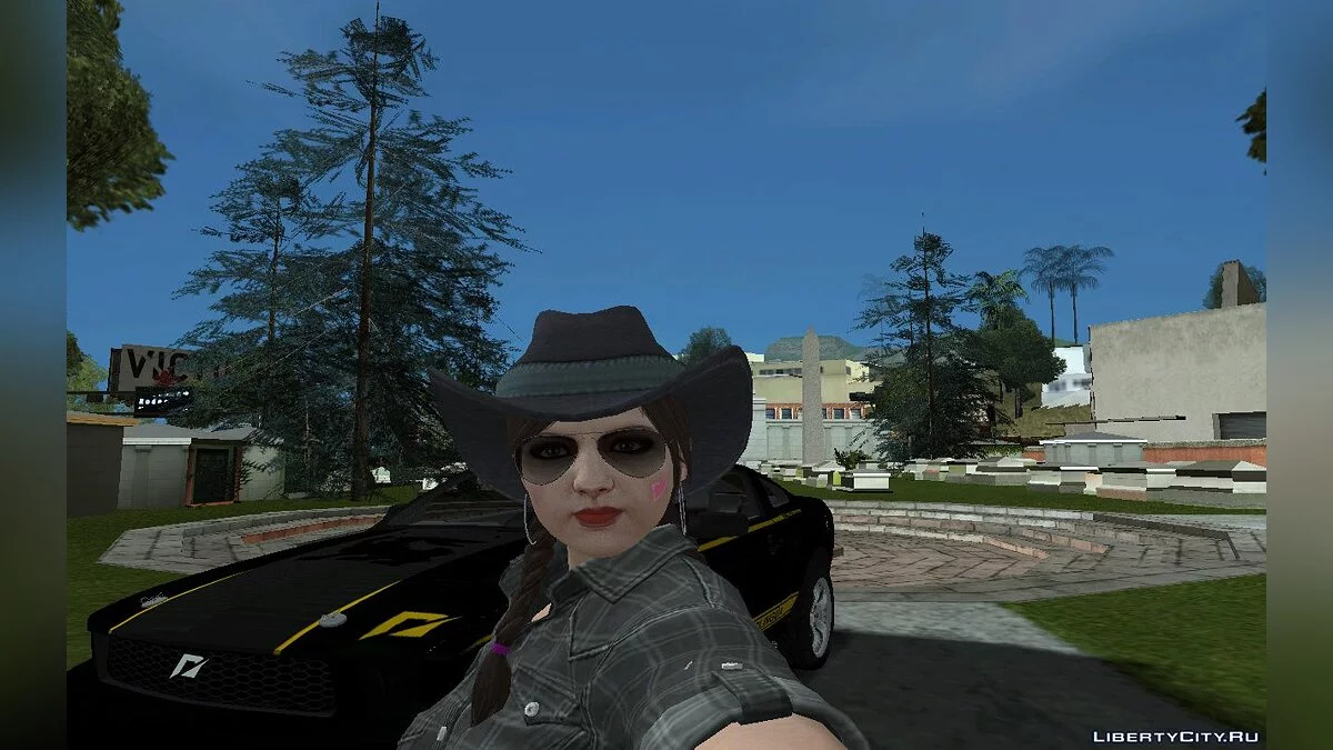 Рандомный скин из GTA Online - Деревенская одежда / GTA San Andreas