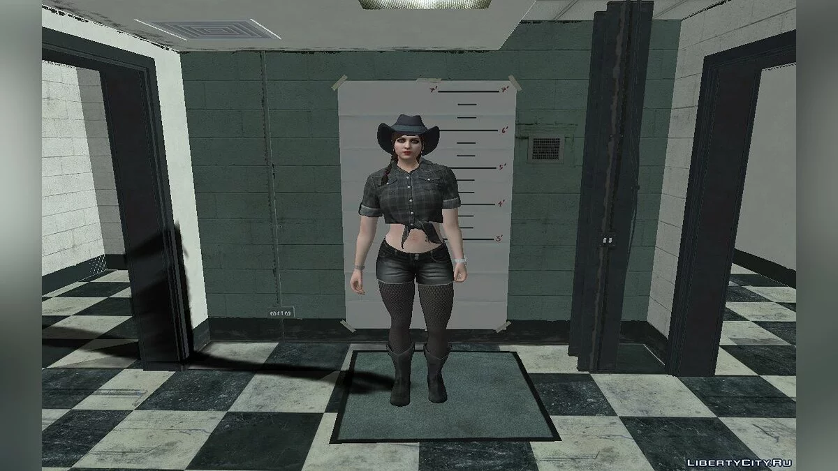Рандомный скин из GTA Online - Деревенская одежда / GTA San Andreas