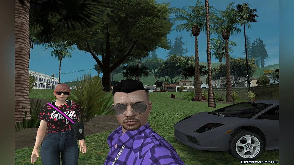 Рандомный скин мужчины из GTA Online #8 / GTA San Andreas