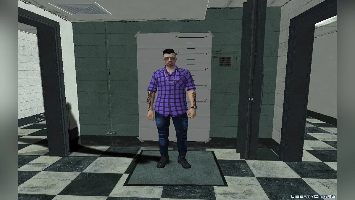 Рандомный скин мужчины из GTA Online #8 / GTA San Andreas