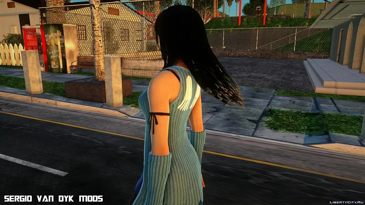 Риноа Хартилли из Dissidia: Final Fantasy / GTA San Andreas