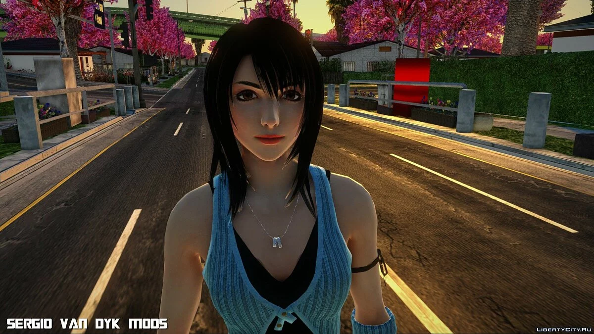 Риноа Хартилли из Dissidia: Final Fantasy / GTA San Andreas
