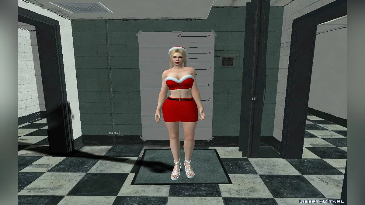 Рэйчел в Рождественском наряде / GTA San Andreas