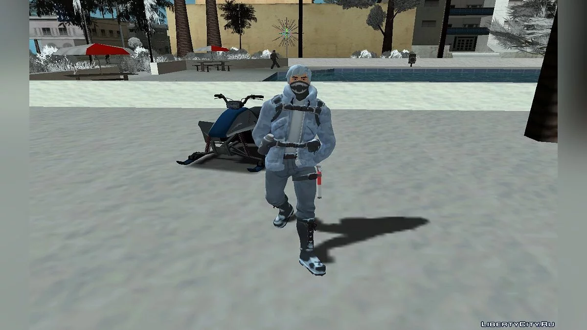 Снежный Патруль из Фортнайт / GTA San Andreas