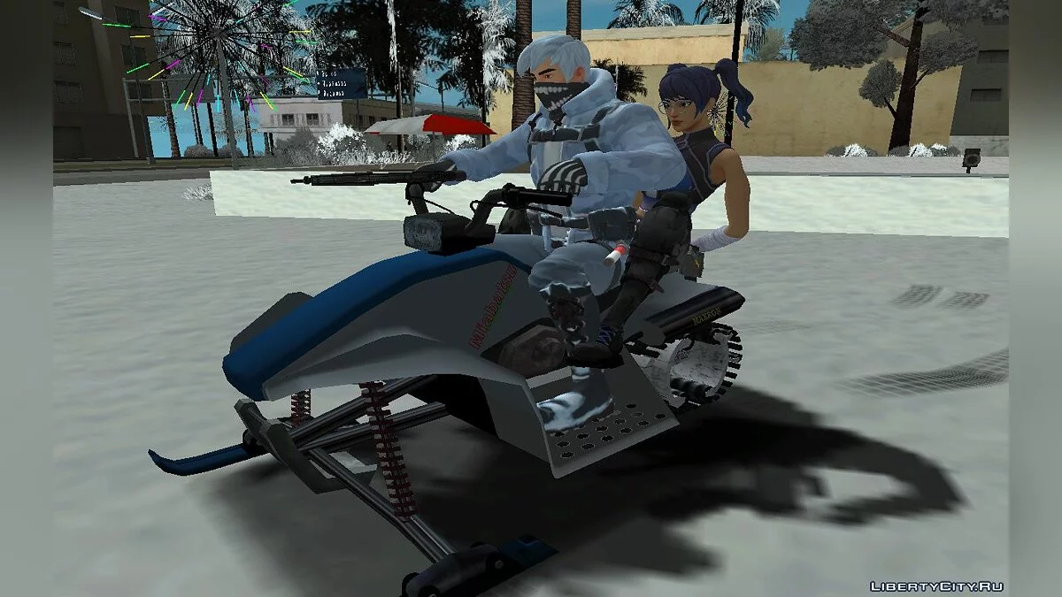 Снежный Патруль из Фортнайт / GTA San Andreas