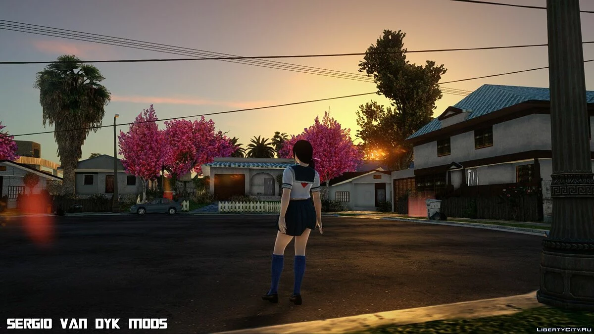 Тифа Локхарт V2 из Final Fantasy VII / GTA San Andreas