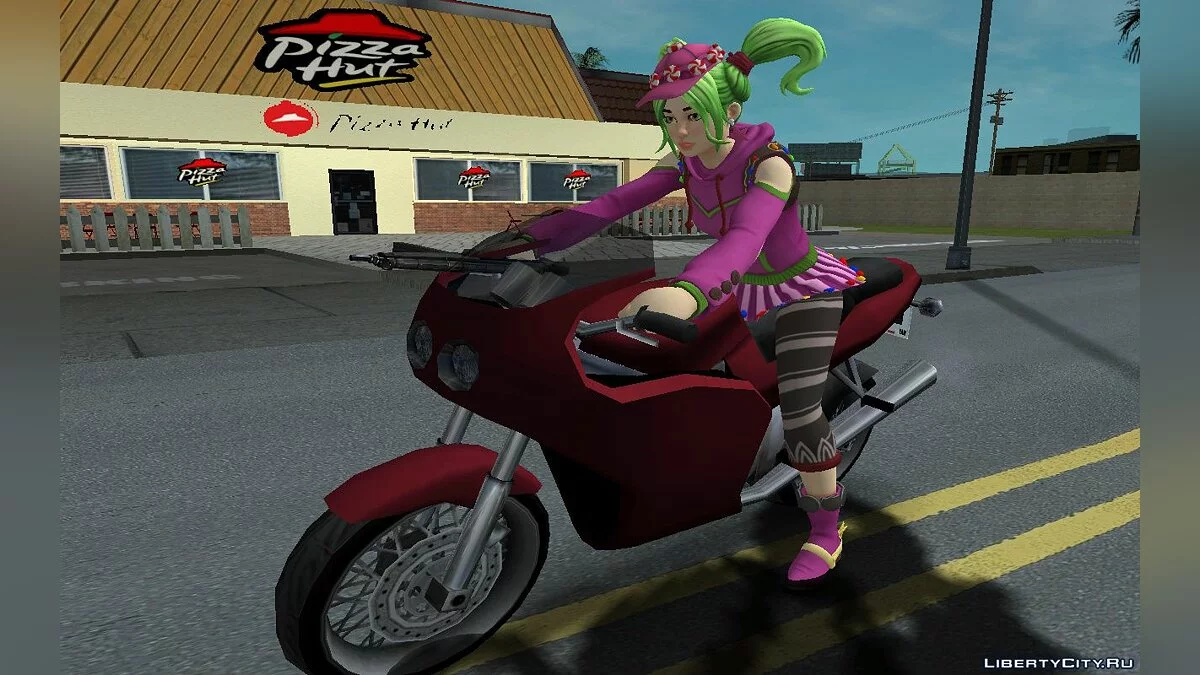 Zoey Candy Girl из Фортнайт / GTA San Andreas