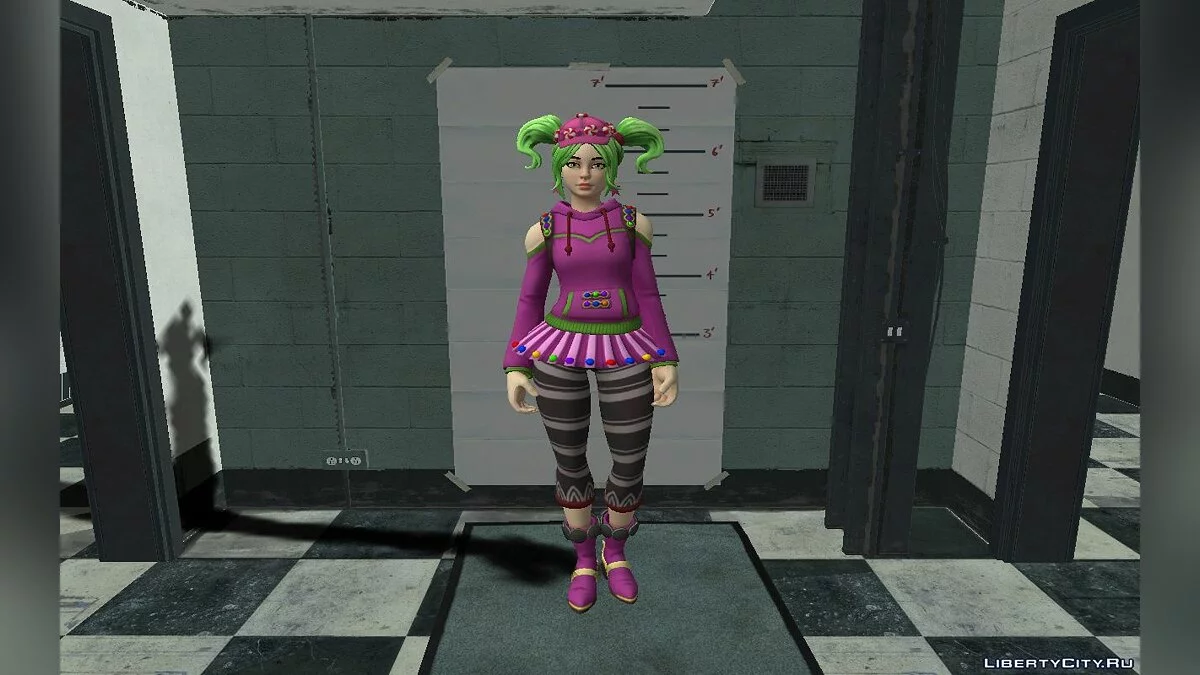 Zoey Candy Girl из Фортнайт / GTA San Andreas