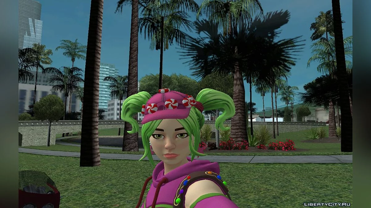 Zoey Candy Girl из Фортнайт / GTA San Andreas