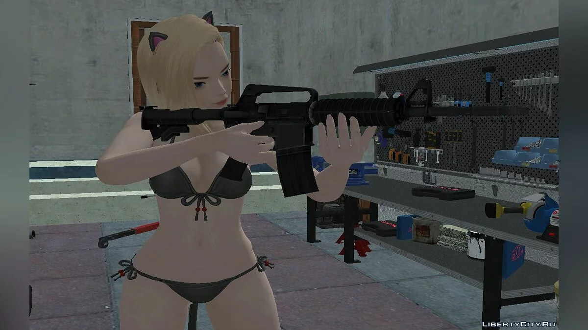 Android 18 из Dragon Ball (Bombay) / GTA San Andreas