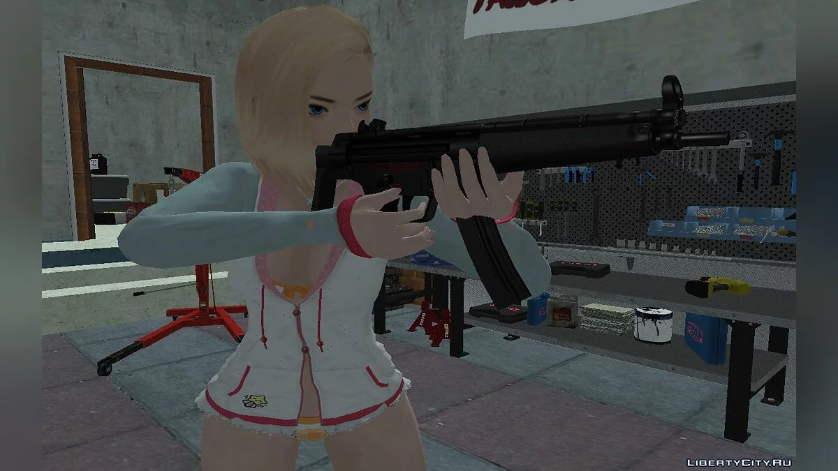 Android 18 из Dragon Ball (Clownfish) / GTA San Andreas
