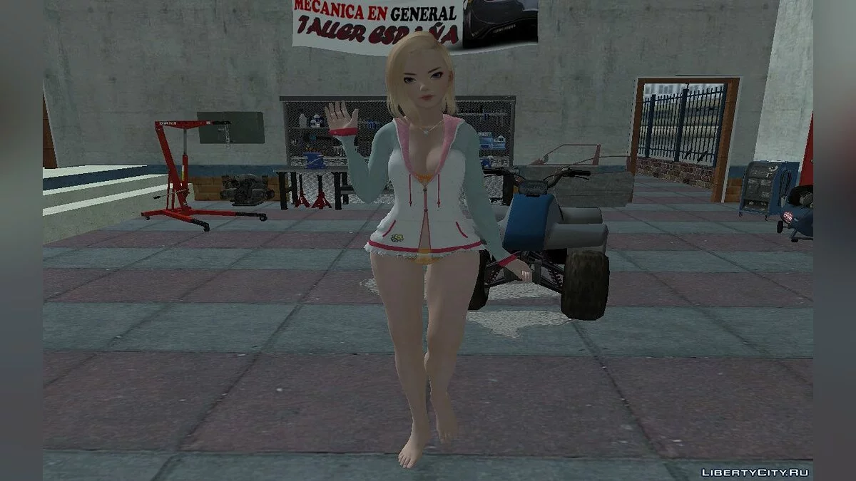 Android 18 из Dragon Ball (Clownfish) / GTA San Andreas
